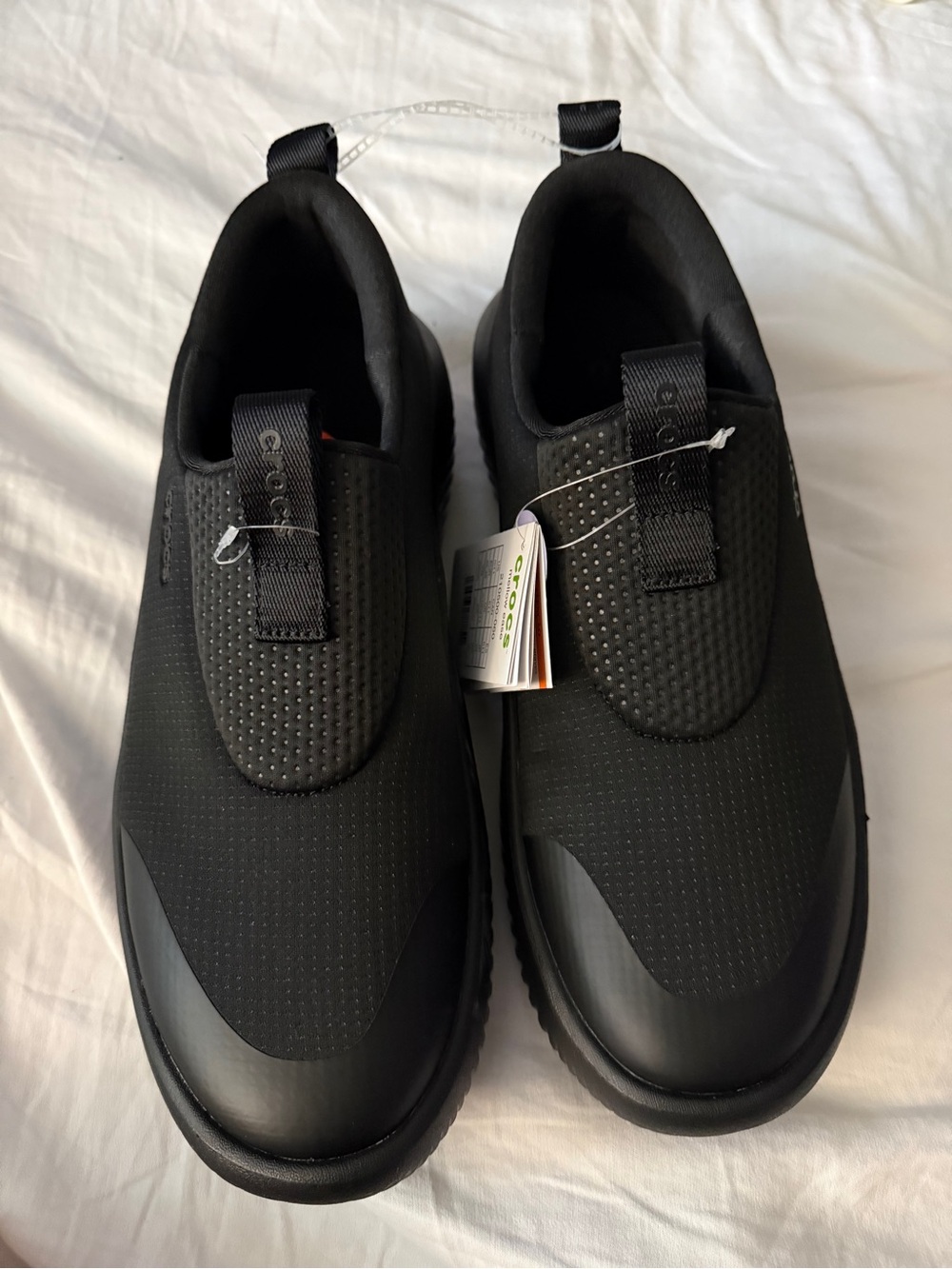 NEW Crocs Mellow Ease Slip-On - Black - Men's Size 11 / Women's